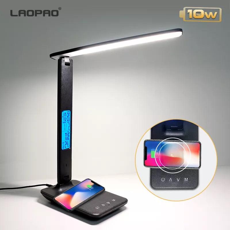LAOPAO LED Desk Lamp & Wireless Charging - HEAVENC