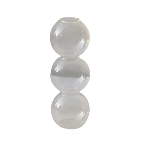 Crystal Glass Bubble Vase - HEAVENC