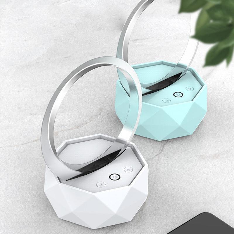Bedside Bluetooth Speaker with 6D Surround Sound and Switchable LED Light - HEAVENC